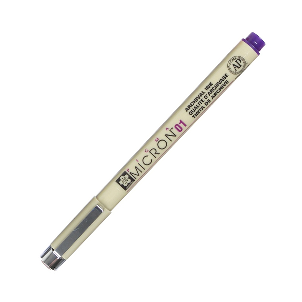 Bút line đi nét vẽ kỹ thuật nhiều màu Sakura Pigma Micron 01 - Ngòi 0.25mm