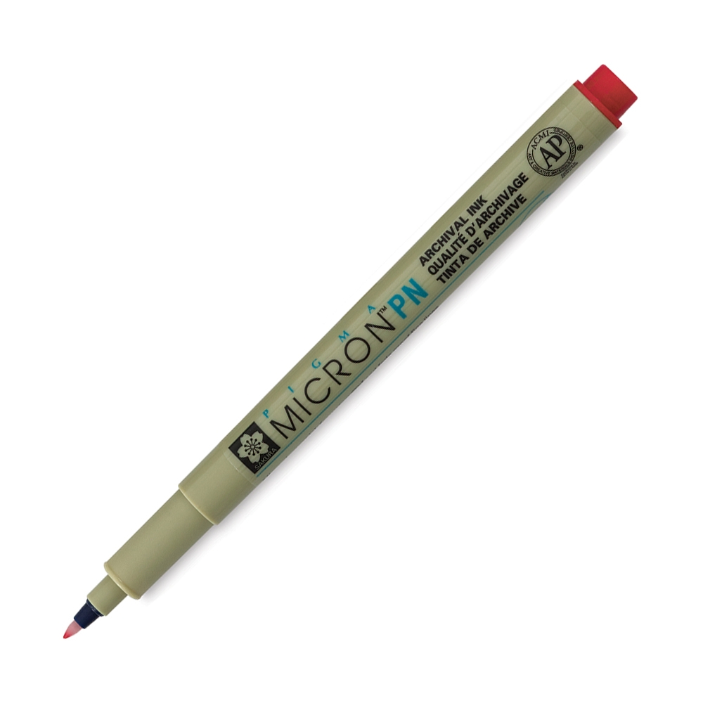 Bút line đi nét linh hoạt, nhiều màu Sakura Pigma Micron PN - Ngòi 0.2mm > 0.5mm
