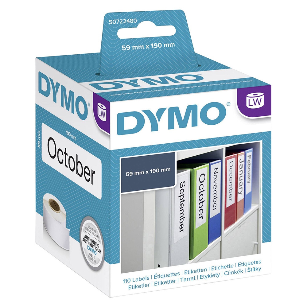 Cuộn tem nhãn dán Dymo (LW) giấy dùng cho máy in LabelWriter
