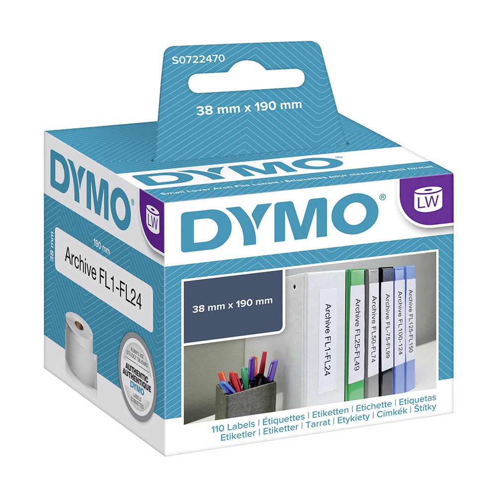 Cuộn tem nhãn dán Dymo (LW) giấy dùng cho máy in LabelWriter