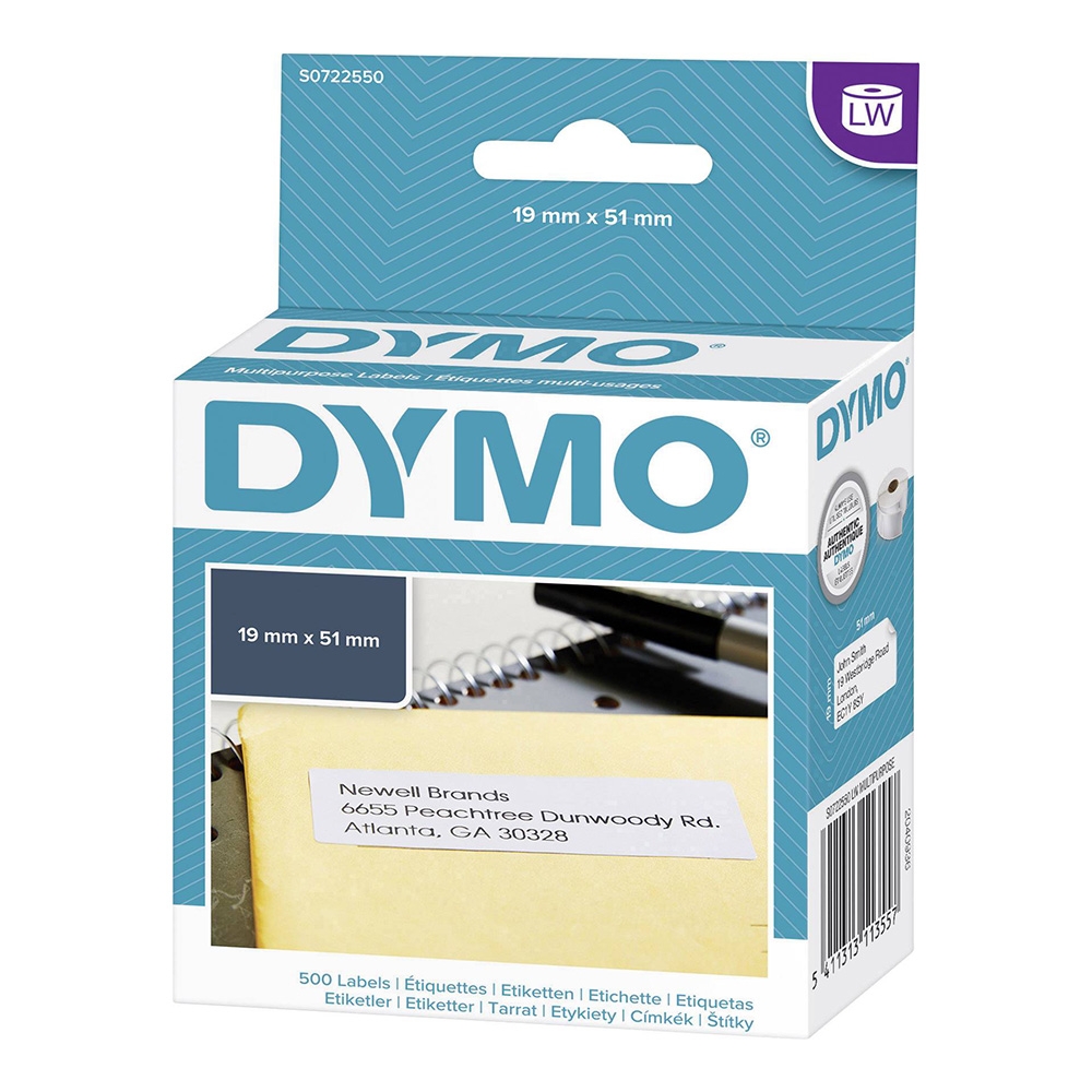 Cuộn tem nhãn dán Dymo (LW) giấy dùng cho máy in LabelWriter