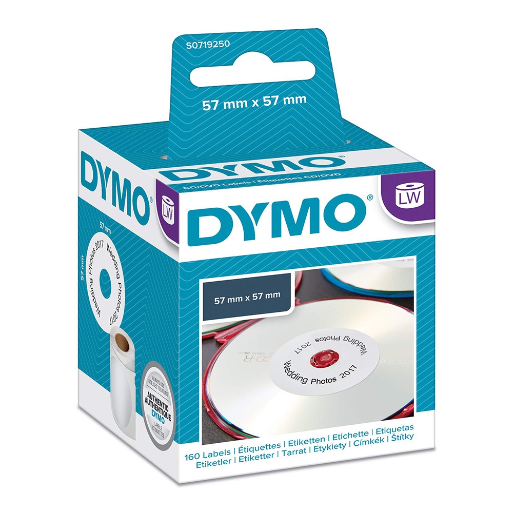 Cuộn tem nhãn dán Dymo (LW) giấy dùng cho máy in LabelWriter