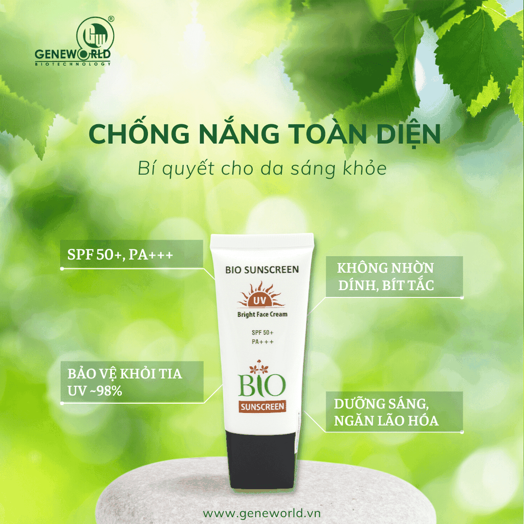 Kem chống nắng phổ rộng Bio Sunscreen