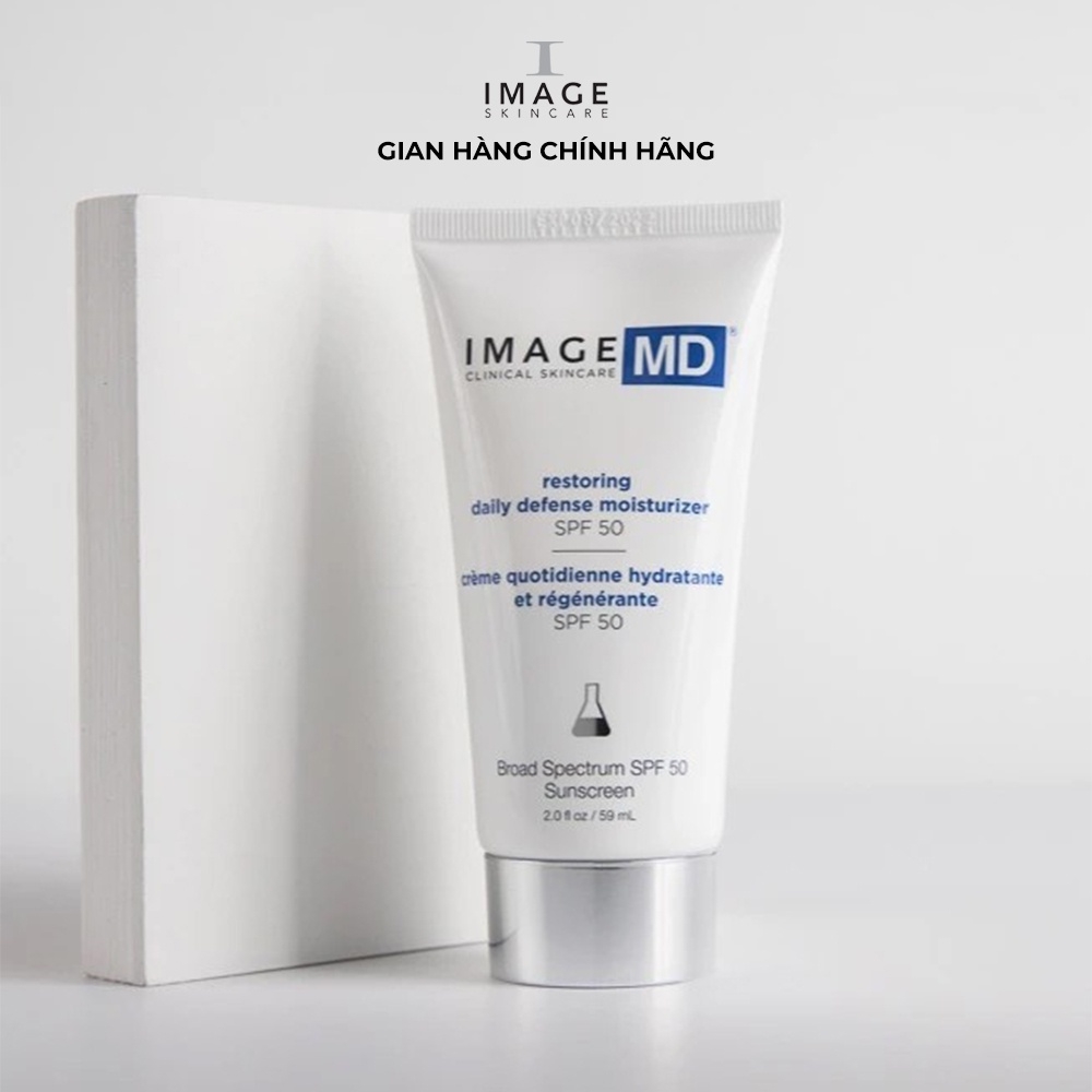 Kem chống nắng Image MD SPF 50 Restoring Daily Defense Moisturizer