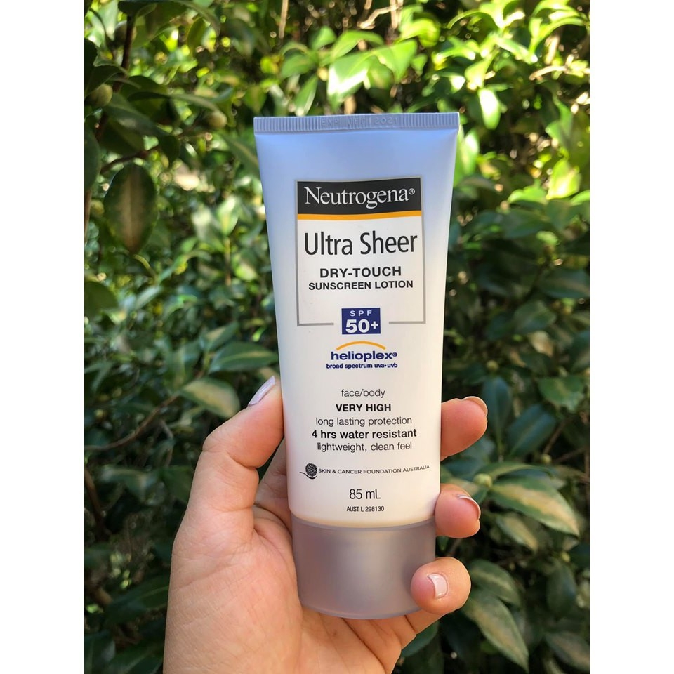 Kem chống nắng Neutrogena Ultra Sheer Dry-touch Sunscreen Lotion SPF 50+