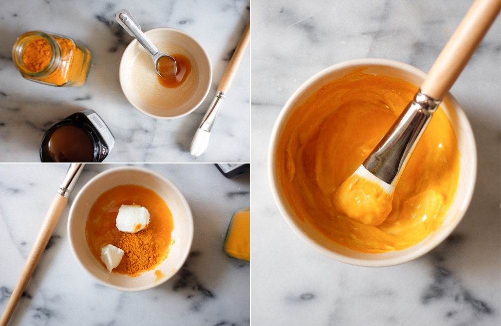 Cách làm mặt nạ bột nghệ sữa chua