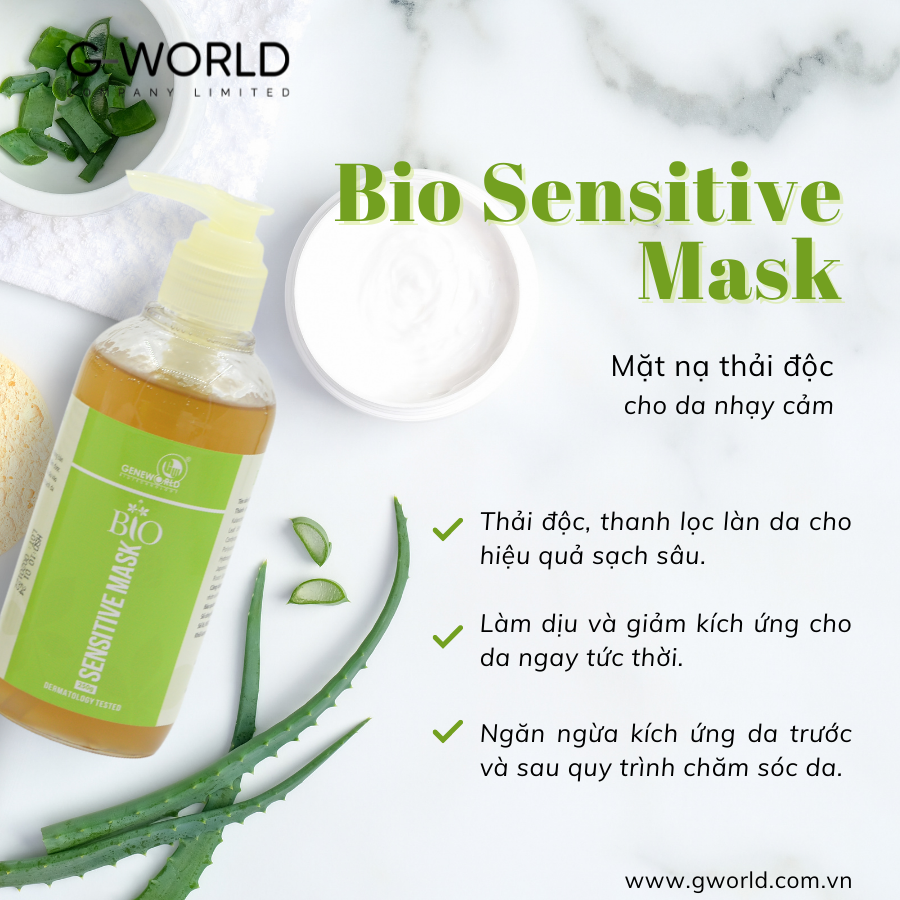Sản phẩm mặt nạ Bio Sensitive Mask cho da nhạy cảm 