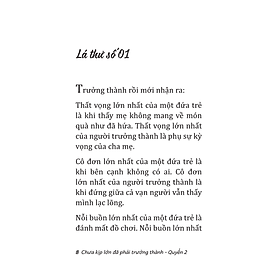 Chưa Kịp Lớn Đã Phải Trưởng Thành Quyển 2 - Phiên Bản Mùa Hè 79k