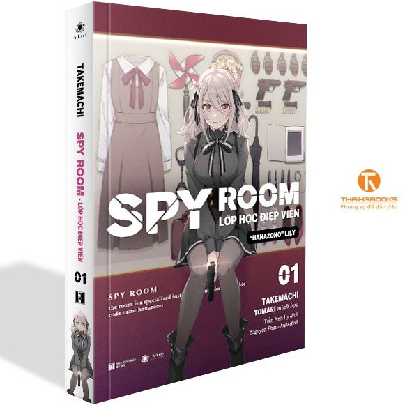 Spy room – Lớp học điệp viên - Tập 1 (Bản Thường) - Thái Hà Books 119k