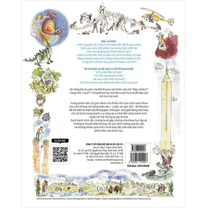 Lược sử vạn vật phiên bản dành cho nhà khoa học nhí 350k - AlphaBooks