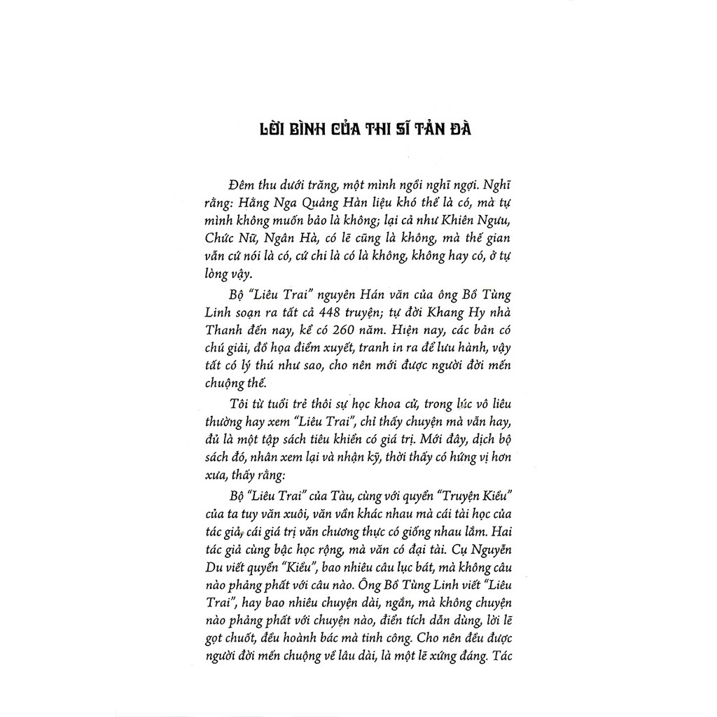 Liêu trai chí dị - Bồ Tùng Linh - Trí Việt 226k CK60