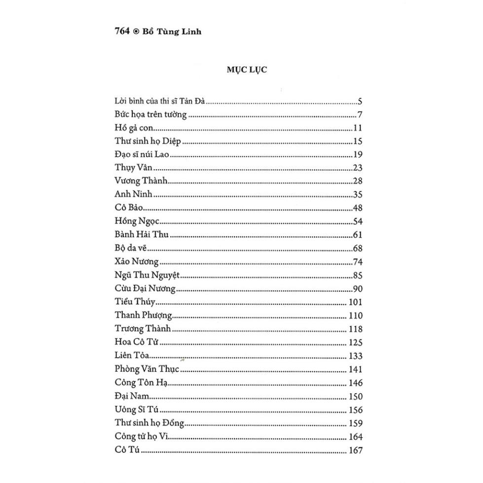 Liêu trai chí dị - Bồ Tùng Linh - Trí Việt 226k CK60