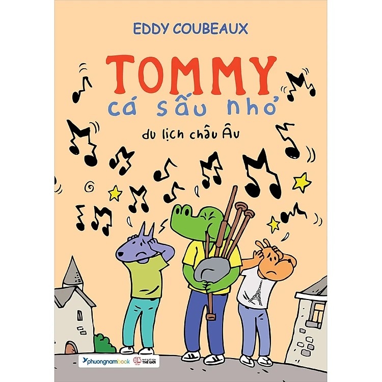 Tommy Cá Sấu Nhỏ - Du Lịch Châu Âu (Sách màu) - PhuongNam - 36000đ