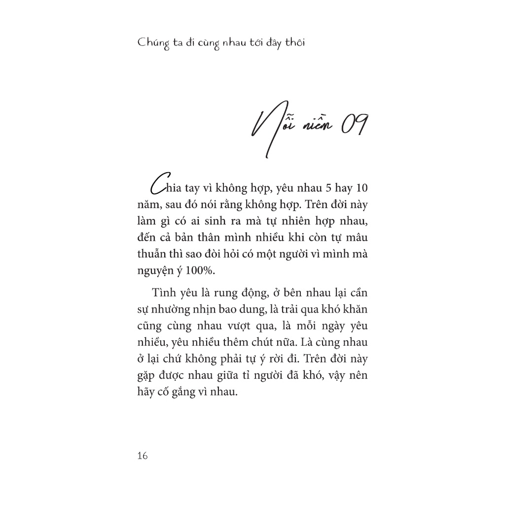 Chúng Ta Đi Cùng Nhau Tới Đây Thôi - TimeBooks - 81k