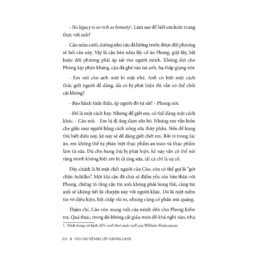 Con Cáo Vẽ Máu Lên Canvas Lanh - TimeBooks 195k