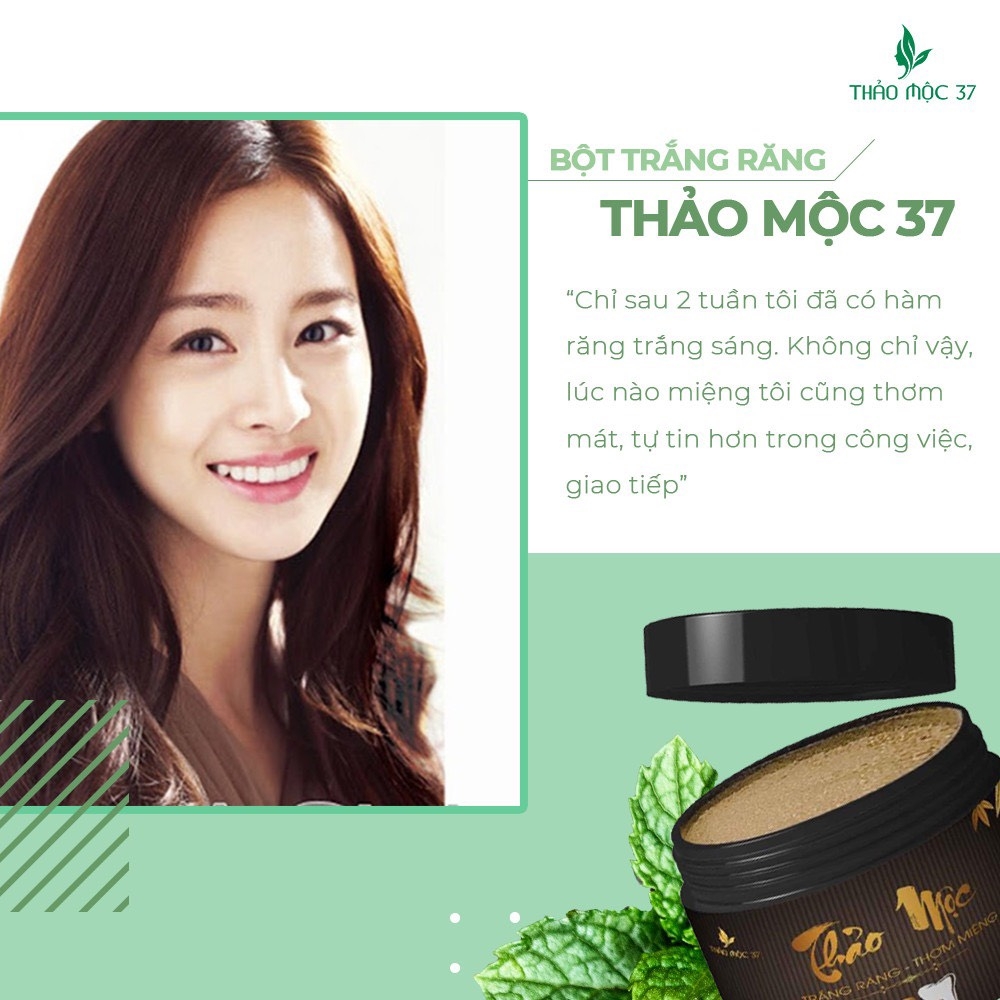 BỘT TRẮNG RĂNG THẢO MỘC 37