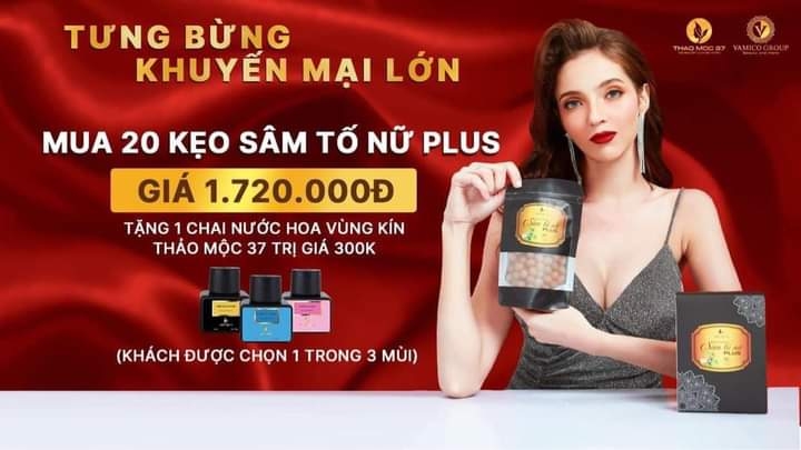 KẸO MẦM SÂM TỐ NỮ THẢO MỘC 37 TĂNG VÒNG 1 AN TOÀN