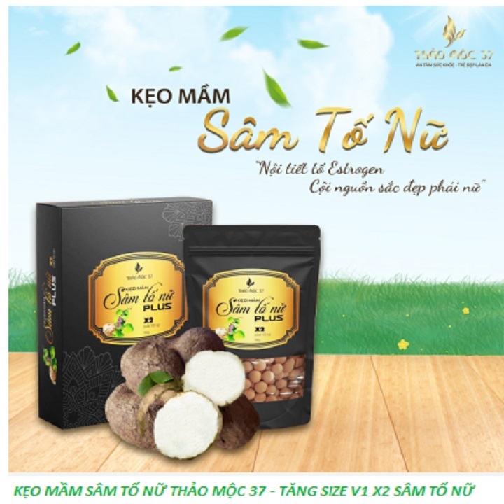 KẸO MẦM SÂM TỐ NỮ THẢO MỘC 37