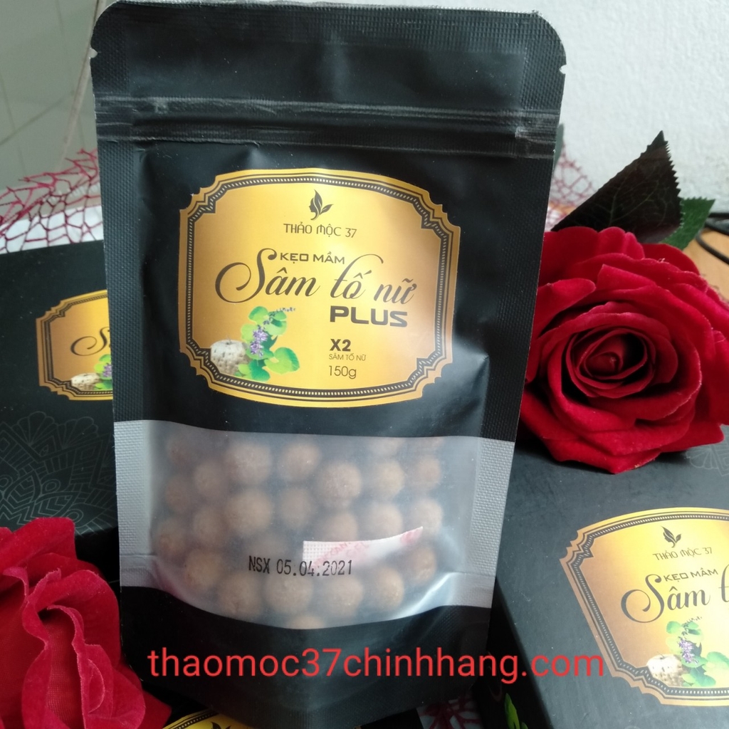 KẸO MẦM SÂM TỐ NỮ PLUS (THẢO MỘC 37)