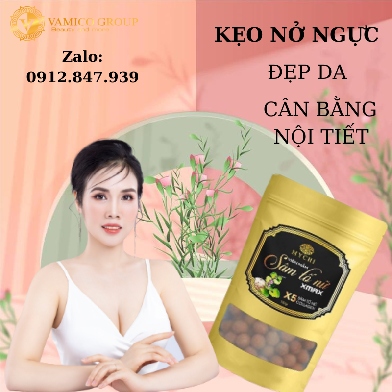 Kẹo Mầm sâm tố nữ Xmax MyChi