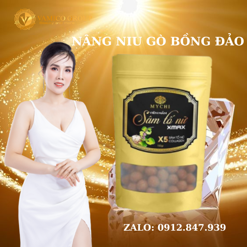 Kẹo Mầm sâm tố nữ Xmax MyChi Chính hãng