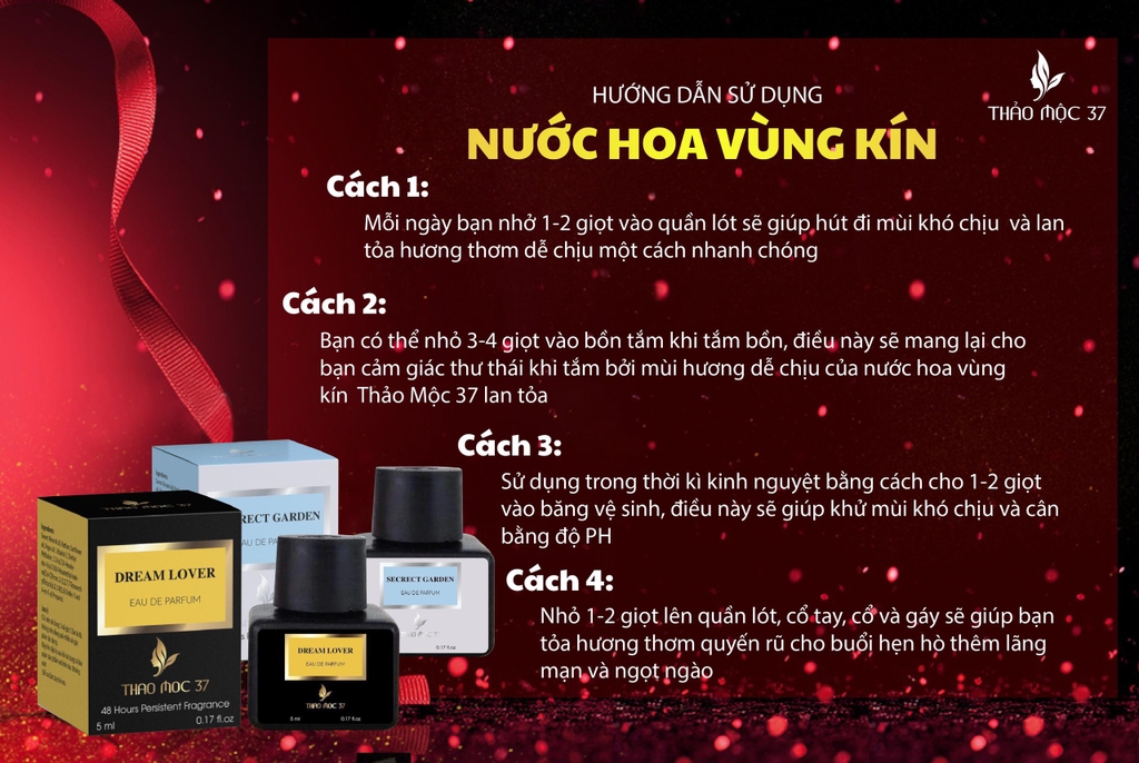 NƯỚC HOA VÙNG KÍN THẢO MỘC 37 CHÍNH HÃNG