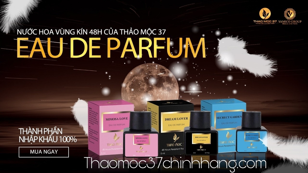 COMBO 3 NƯỚC HOA VÙNG KÍN THẢO MỘC 37 TẶNG 2 DUNG DỊCH VỆ SINH