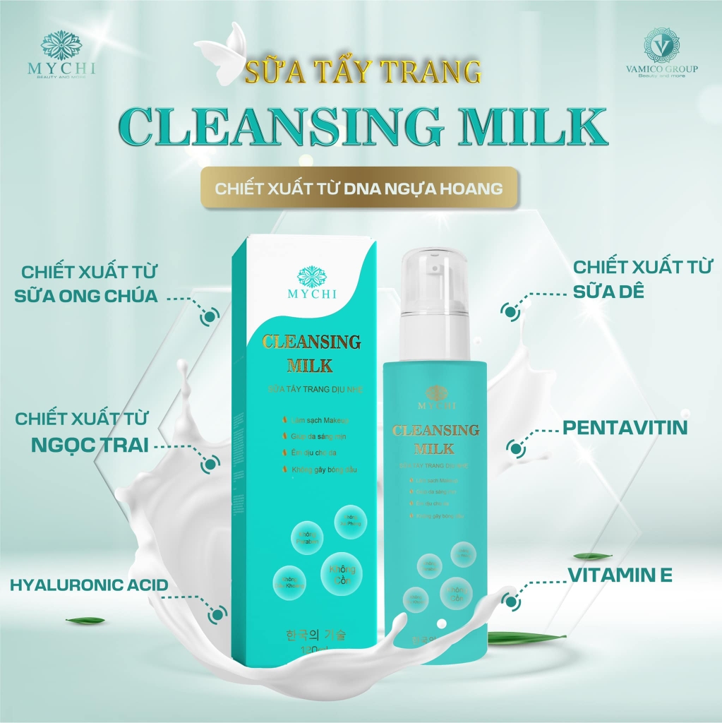 SỮA TẨY TRANG MYCHI CLEANSING MILK