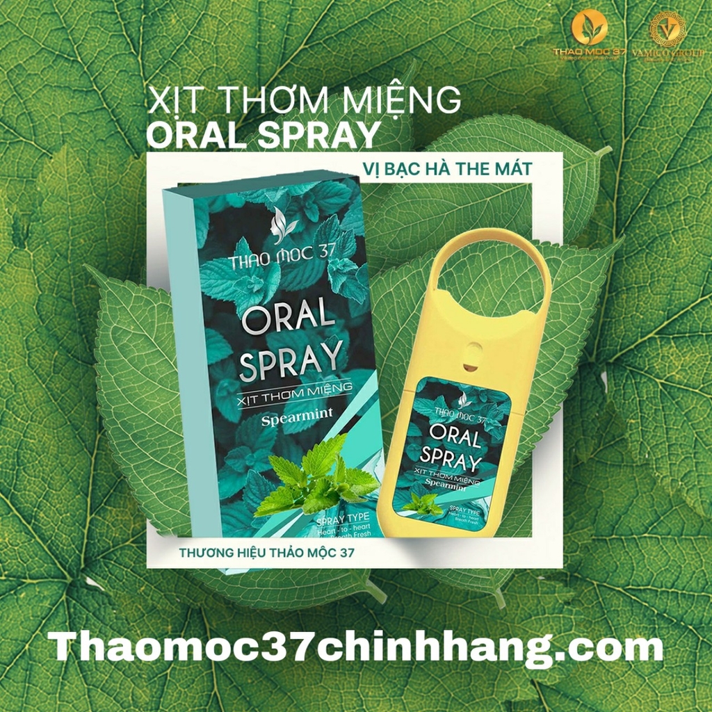 XỊT THƠM MIỆNG THẢO MỘC 37 CHÍNH HÃNG