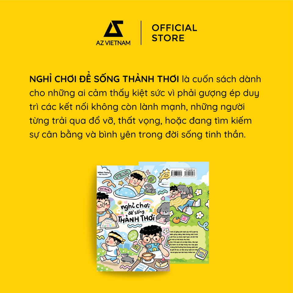 Sách - Nghỉ Chơi Để Sống Thảnh Thơi