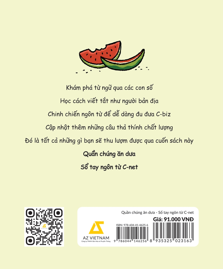Sách - Quần Chúng Ăn Dưa - Sổ Tay Ngôn Từ C-Net