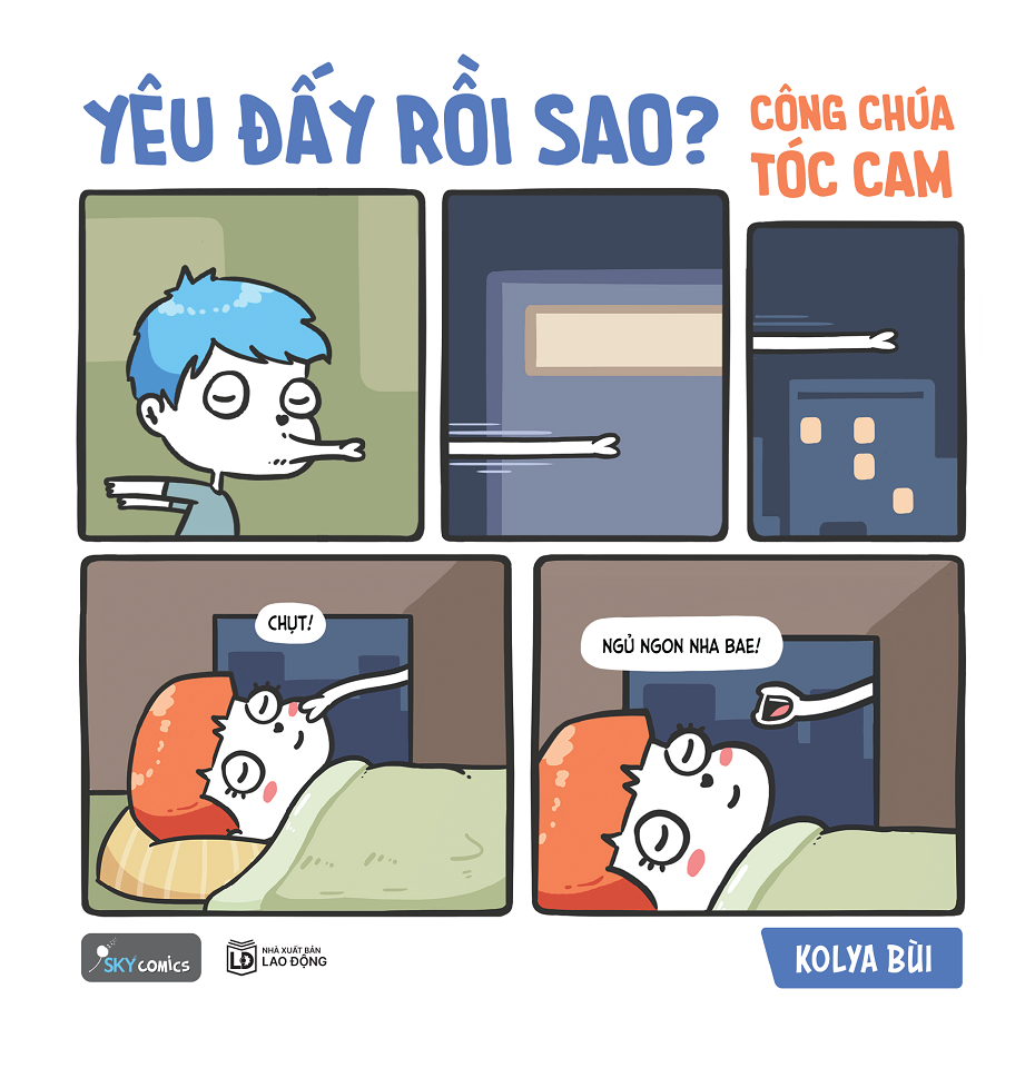 Sách - Yêu Đấy Rồi Sao? - Công Chúa Tóc Cam