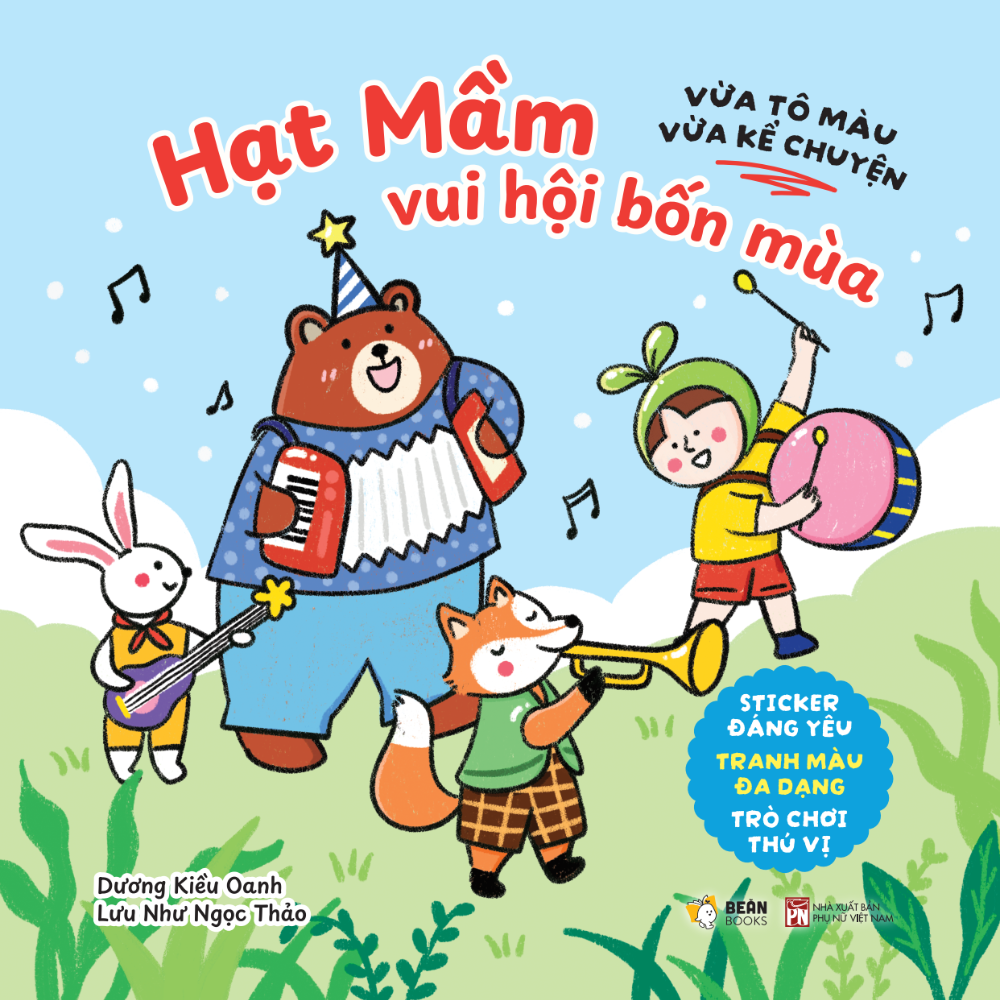 Sách - Hạt Mầm Vui Hội Bốn Mùa