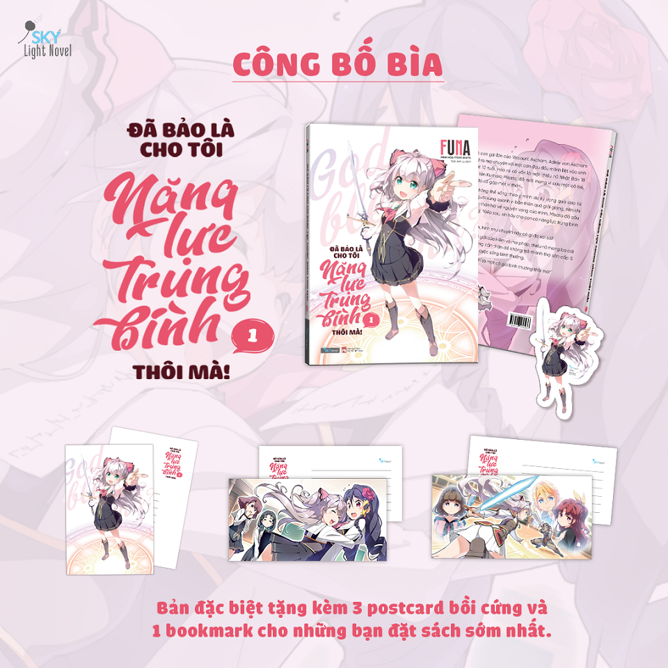 Sách - Đã Bảo Là Cho Tôi Năng Lực Trung Bình Thôi Mà! (Tập 1)