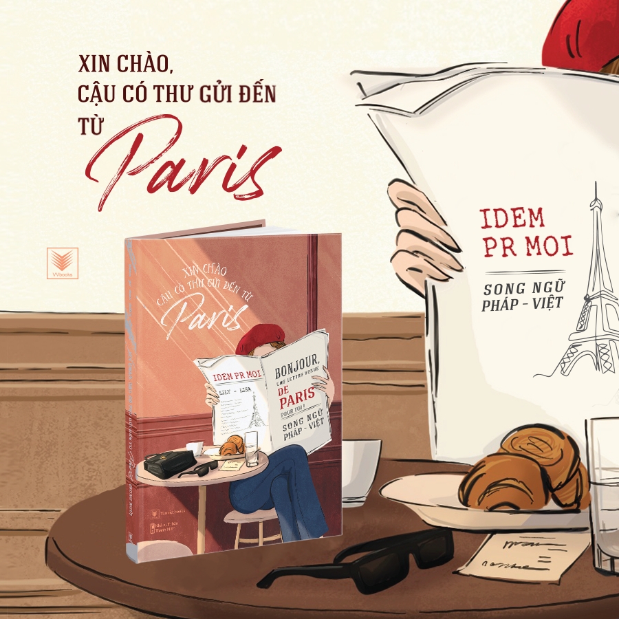 Sách - Xin Chào, Cậu Có Thư Gửi Đến Từ Paris