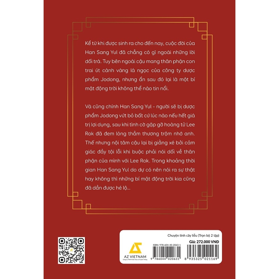 Sách - Chuyện Tình Cây Liễu (Trọn Bộ 2 Tập)