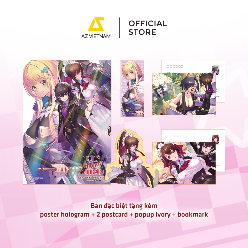 Sách - Ta Là Chúa Tể Độc Ác Của Đế Quốc Liên Thiên Hà (Tập 1)