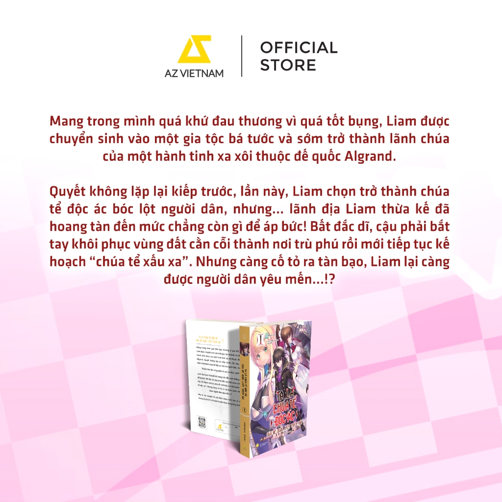 Sách - Ta Là Chúa Tể Độc Ác Của Đế Quốc Liên Thiên Hà (Tập 1)