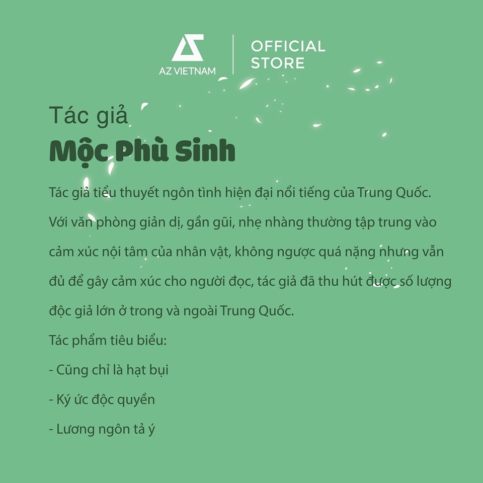 Sách - Cũng Chỉ Là Hạt Bụi