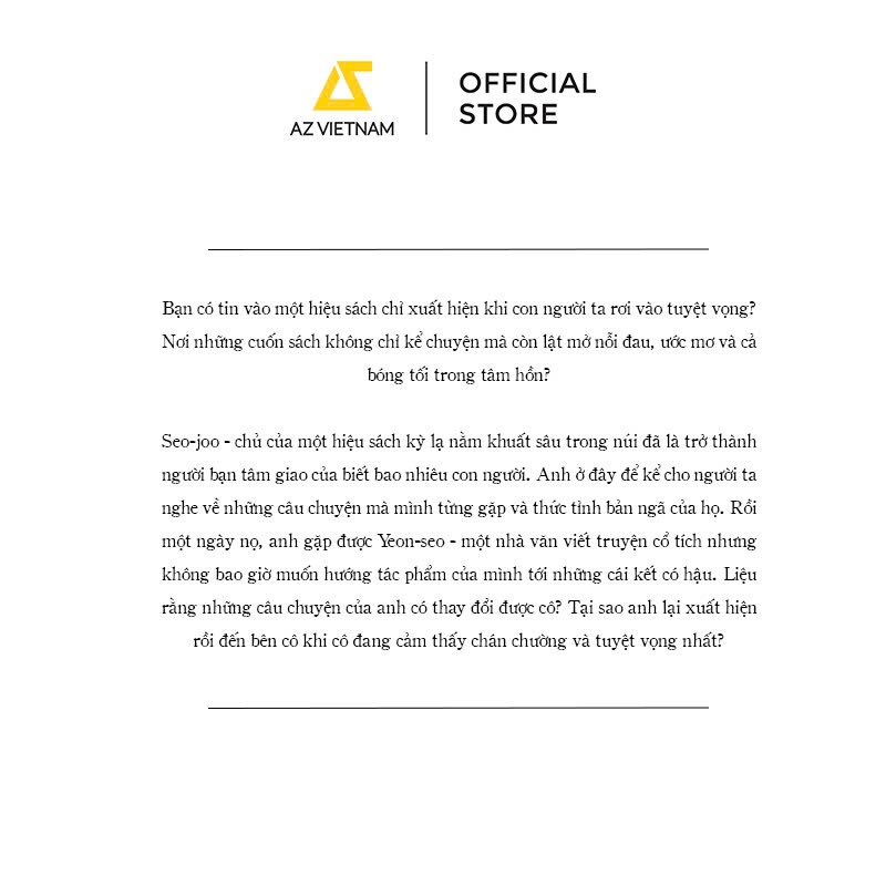 Sách - Hiệu Sách Ma Mị