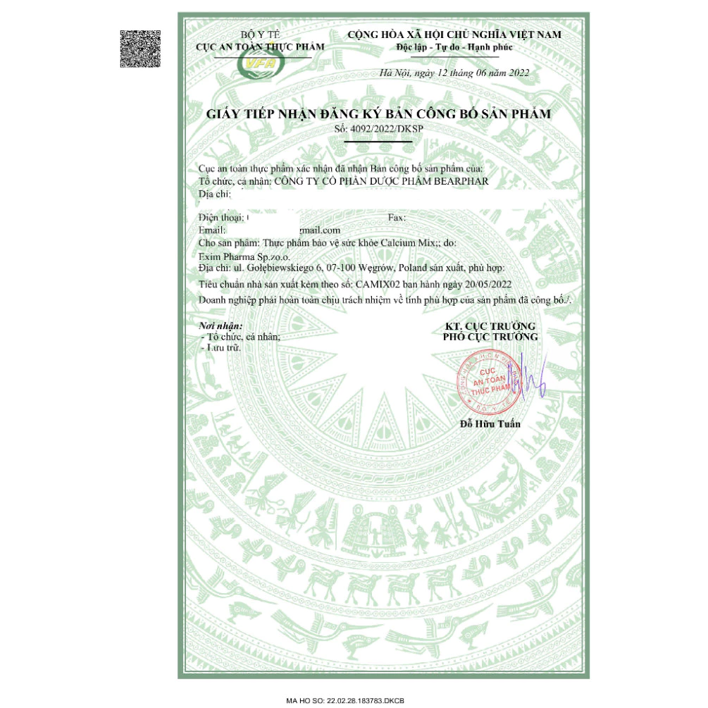 Viên Uống Calcium MIX - Canxi Hữu Cơ Aquamin, Bổ Sung Canxi Giúp Xương Răng Chắc Khoẻ, Giảm Nguy Cơ Loãng Xương