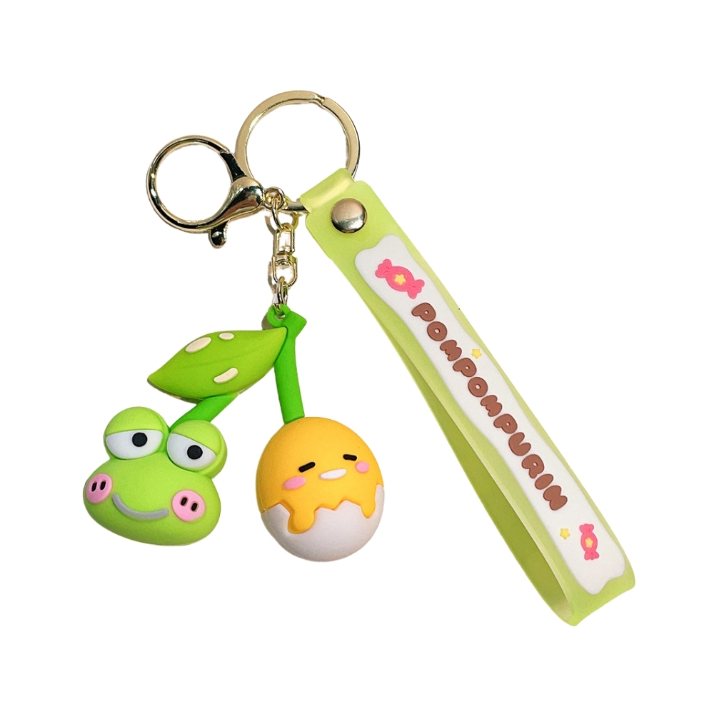 móc khóa ếch và vịt - Dây móc dài : 10cm - Mô Hình Cao : 6cm - Nặng : 50gram - No Box : bọc túi OPP K77-T7-S5