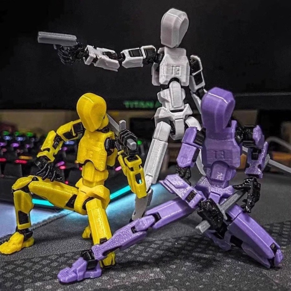 Bán 20 cái - Giá 7.5k 1 cái - Mô Hình Lắp Ghép Dummy 3D + nhiều vũ khí đi kèm  - Chiều Cao : 15cm Nặng : 100gram - No Box N1-T2