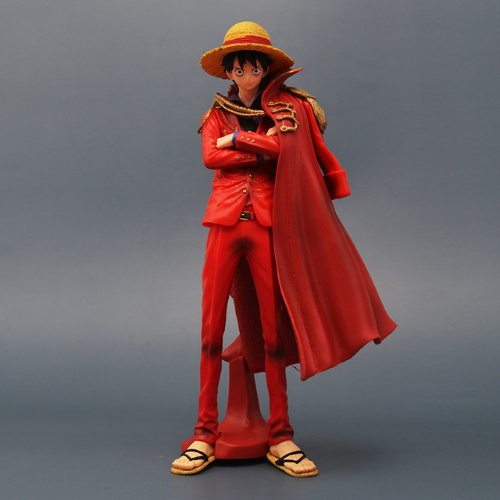 Mô hình đồ chơi - luffy mũ rơm áo choàng đỏ bản kỉ niệm 20 năm - One Piece - No Box - K26-T1-S9