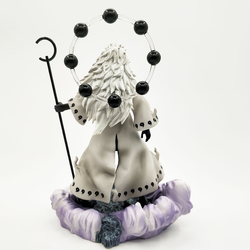 Mô hình Uchiha Madara cao 27cm siêu đẹp có 3 đầu thay thế - Naruto - No Box - K3-T1-S5