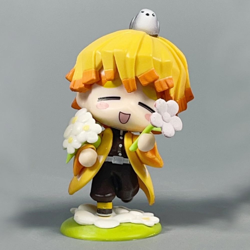 Hàng Cao Cấp -  Mô hình Kimetsu - Bộ 6 Nhân Vật Lưỡi Quỷ - Cao : 6-9cm - Nặng : 400gram - Kimetsu No Yaiba - No Box - N3-K45-T1-S3