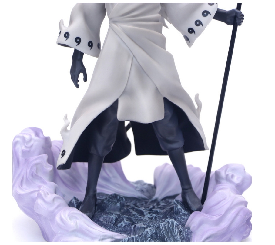 Mô hình Uchiha Madara cao 27cm siêu đẹp có 3 đầu thay thế - Naruto - No Box - K3-T1-S5