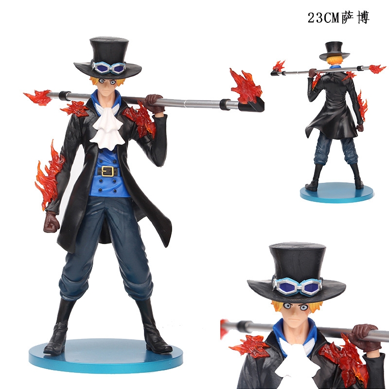 Mô Hình Sabo dáng đứng siều ngầu - cao 23cm nặng 300Gram - OnePiece - No Box - K16-T2-S8