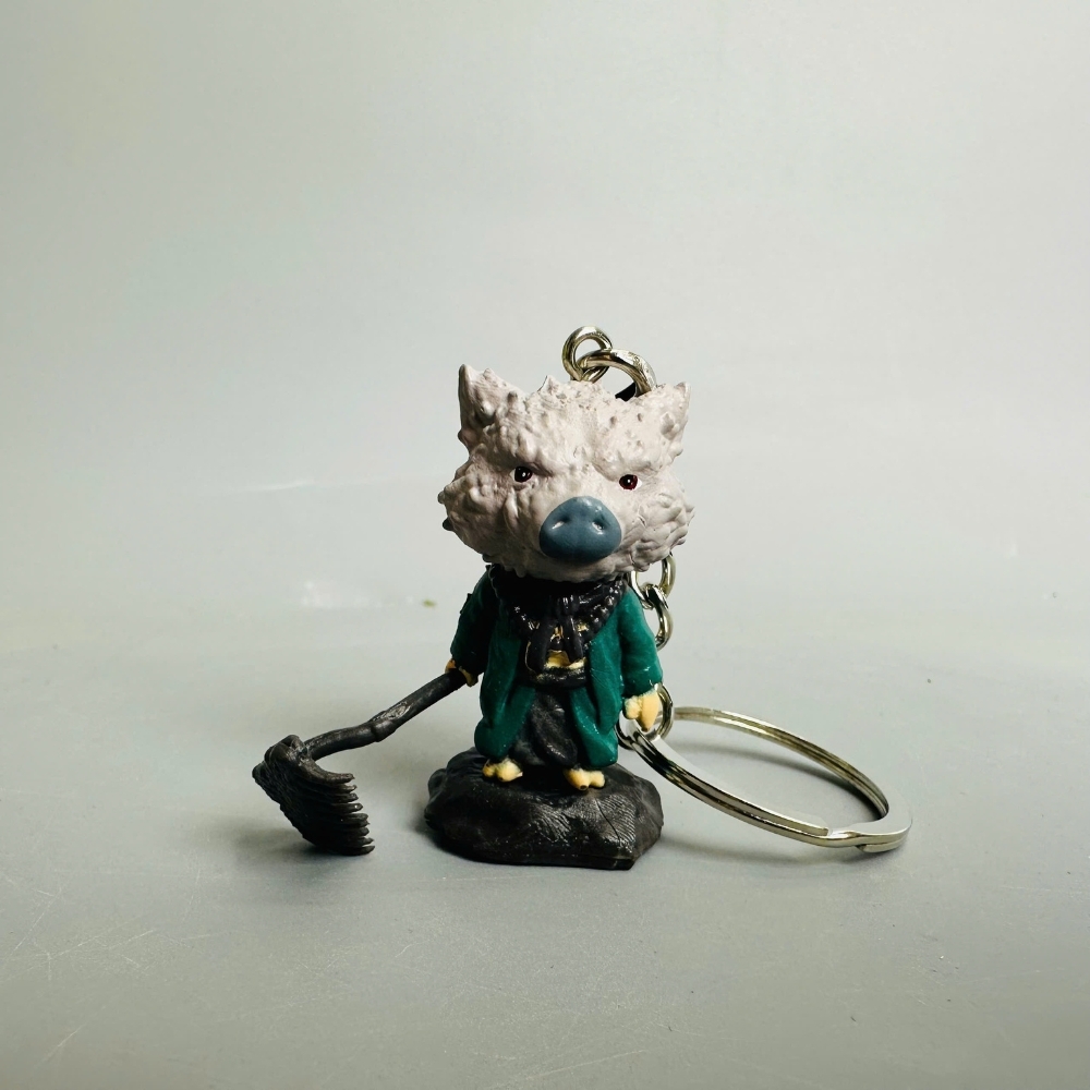 móc khóa chư bát giới - Dây móc dài : 6cm - Mô Hình Cao : 4.5cm - Nặng : 50gram  - K77-T2-S9