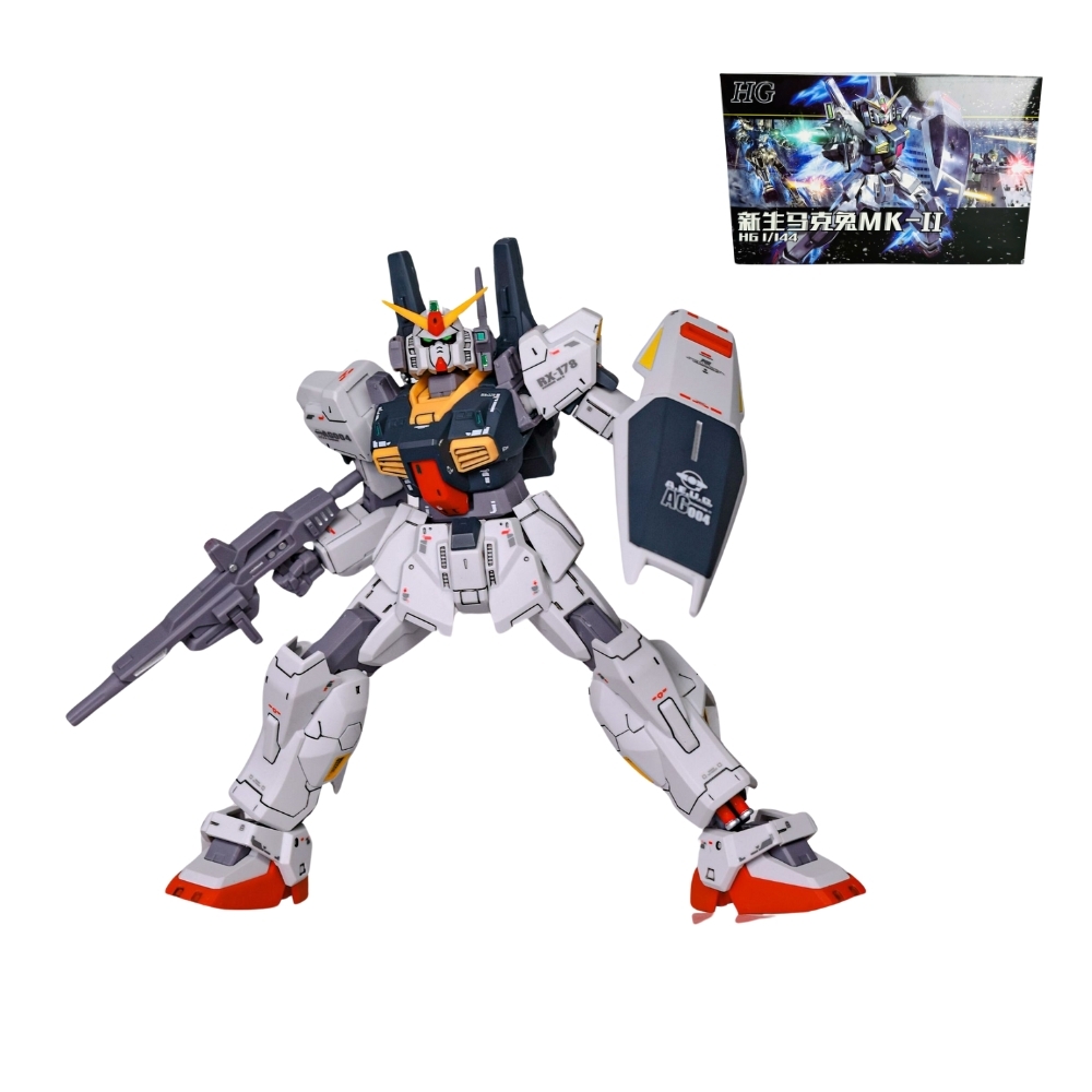 Mô hình Gundam HG 1/144 193 Trắng Cao 17cm - nặng 150gram - Figure Gundam - Có hộp màu SKU : 193 - K29-T3-S2